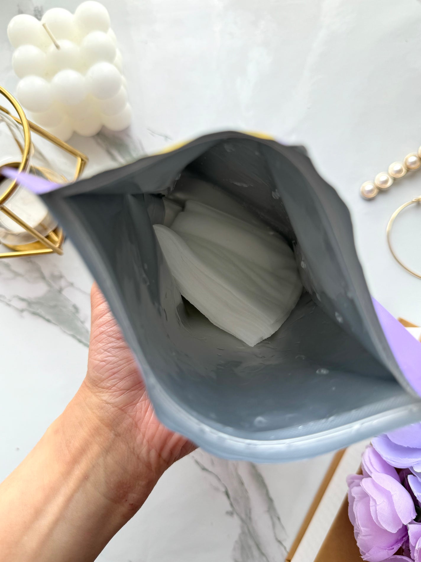 arisya08 on LIPS 「パケがインパクトあって可愛すぎるフェイスパック💜ダーマセラム ..」(2枚目)