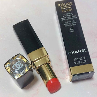 ルージュ ココ フラッシュ 60 ビート/CHANEL/口紅を使ったクチコミ（1枚目）