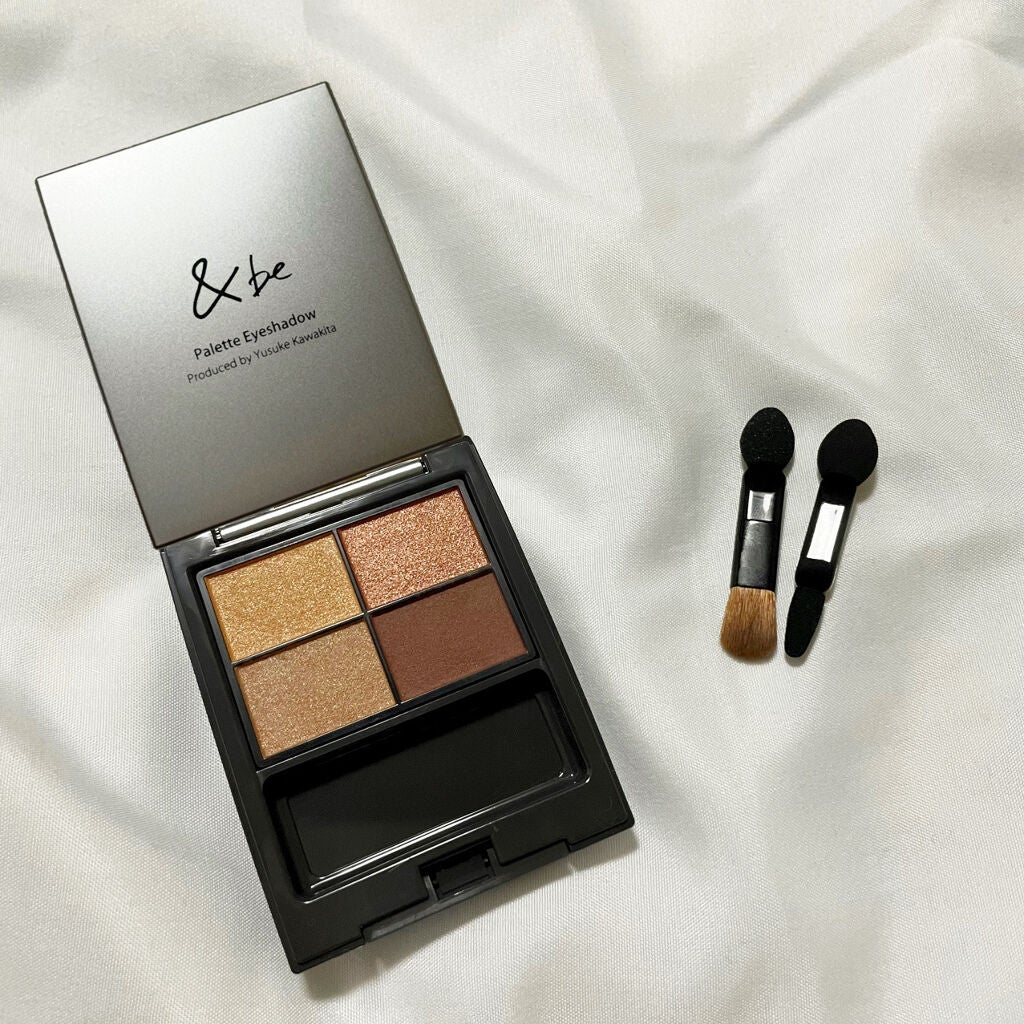 パレットアイシャドウ/&be/アイシャドウパレットを使ったクチコミ(1枚目)