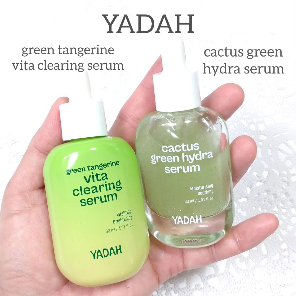 カクタスグリーンハイドラセラム/YADAH/美容液を使ったクチコミ（1枚目）