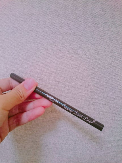 クリーミータッチライナー/キャンメイク/ジェルアイライナーを使ったクチコミ(1枚目)