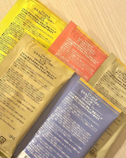 ミネラルバスパウダー グリーティングギフト/イルコルポ/入浴剤セットを使ったクチコミ(5枚目)