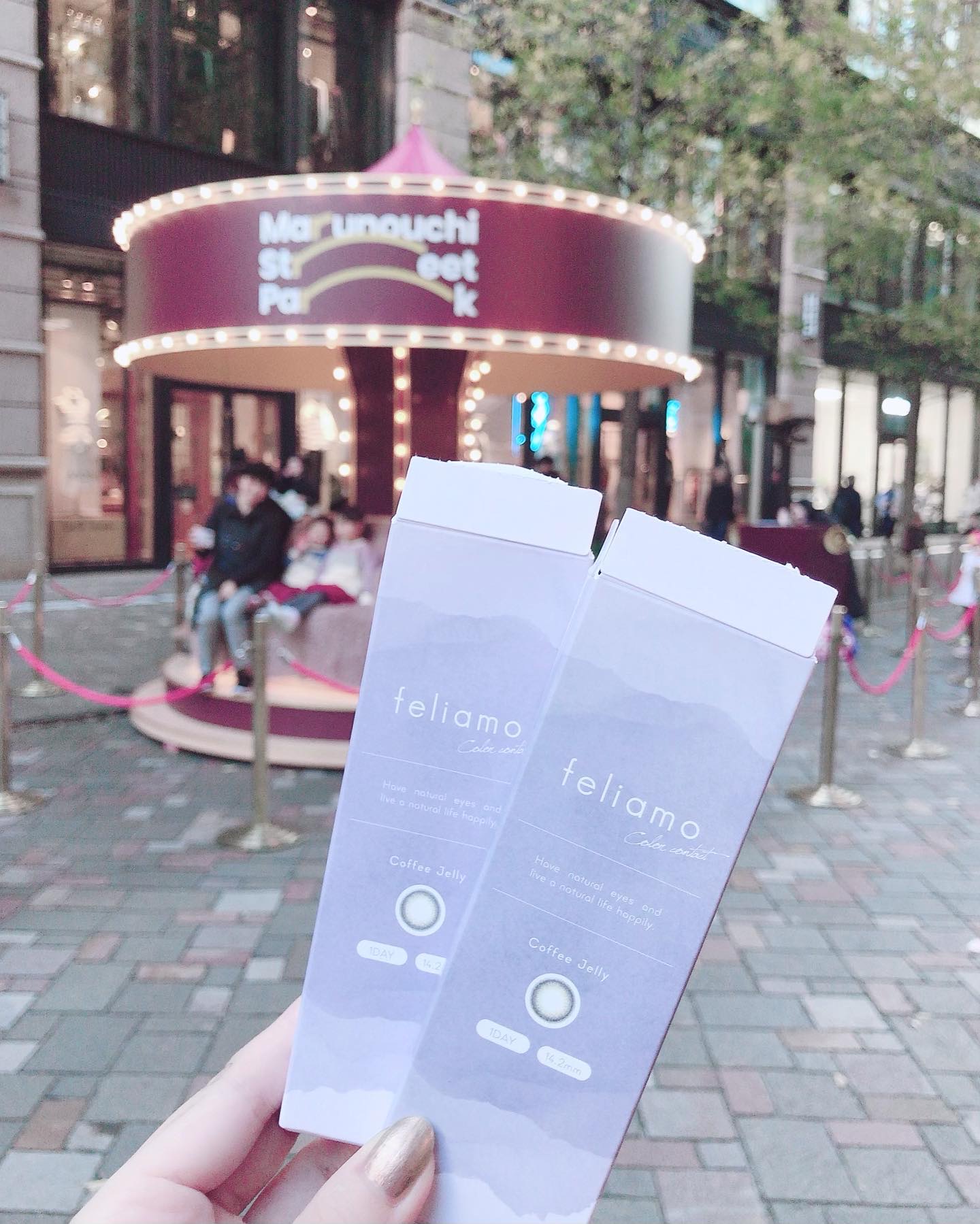 feliamo 1day/feliamo/ワンデー（１DAY）カラコンを使ったクチコミ（1枚目）