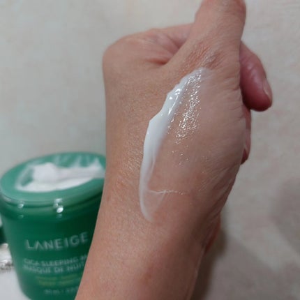 シカスリーピングマスク/LANEIGE/フェイスクリームを使ったクチコミ(4枚目)