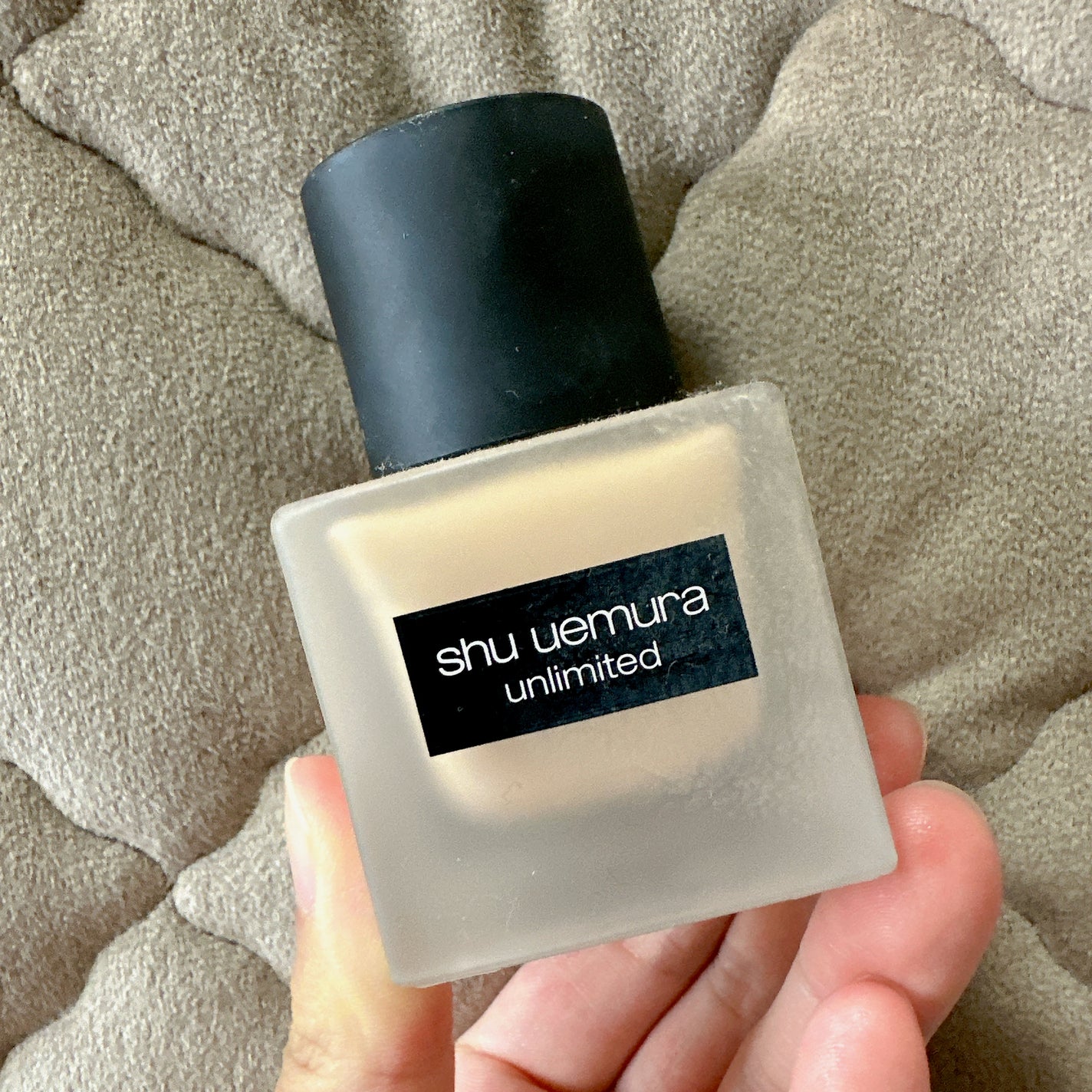 (旧)アンリミテッド ラスティング フルイド/shu uemura/リキッドファンデーションを使ったクチコミ(1枚目)