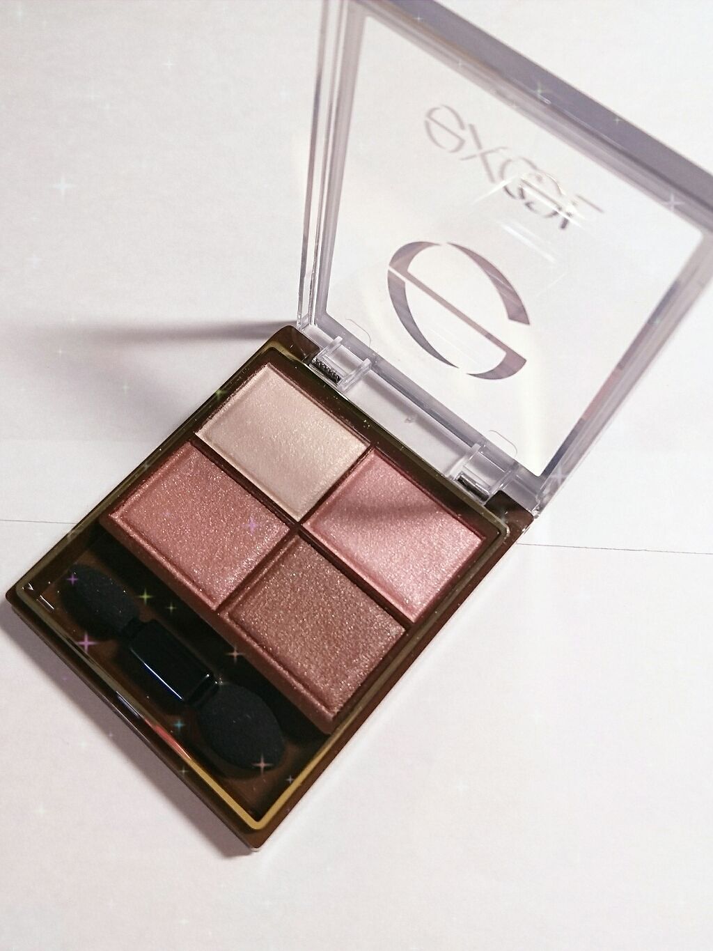 スキニーリッチシャドウ/excel/アイシャドウパレットを使ったクチコミ(3枚目)