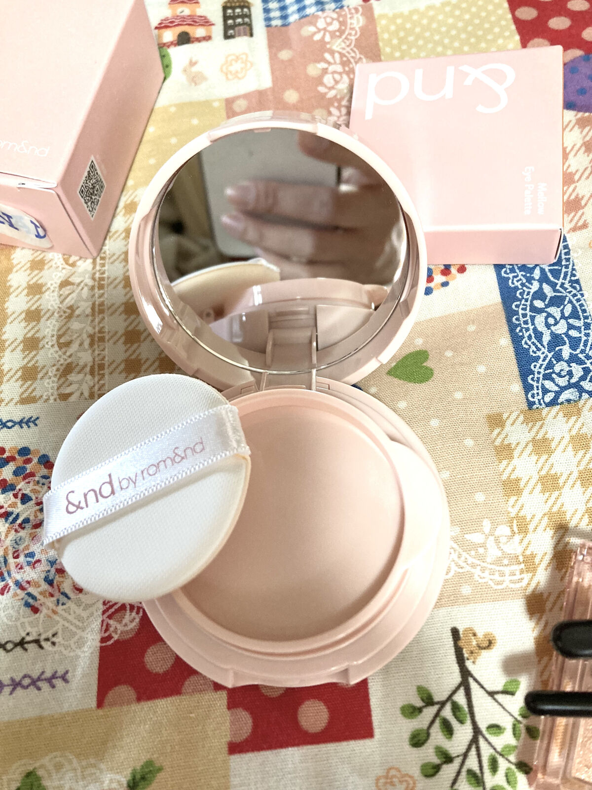 アンドバイロムアンド　メロウマットクッション/&nd by rom&nd/クッションファンデーションを使ったクチコミ（2枚目）