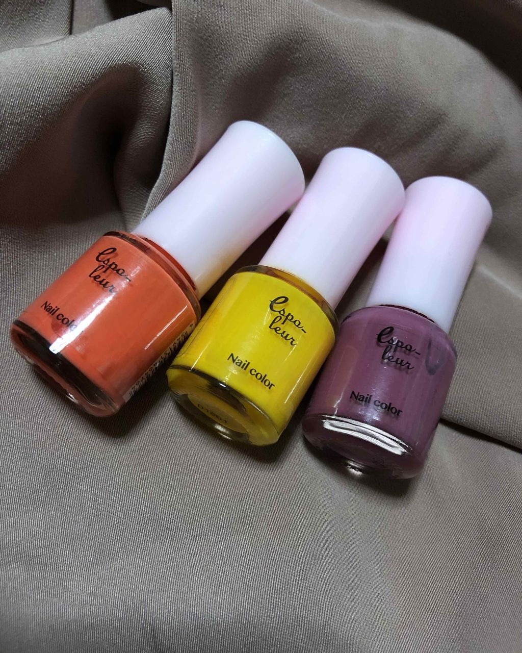 ダイソー エスポルール ネイルポリッシュ/エスポルール/マニキュアを使ったクチコミ（1枚目）