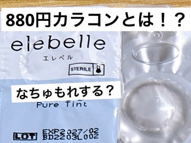  １DAY Refrear elebelle/Refrear/ワンデー（１DAY）カラコンを使ったクチコミ（1枚目）