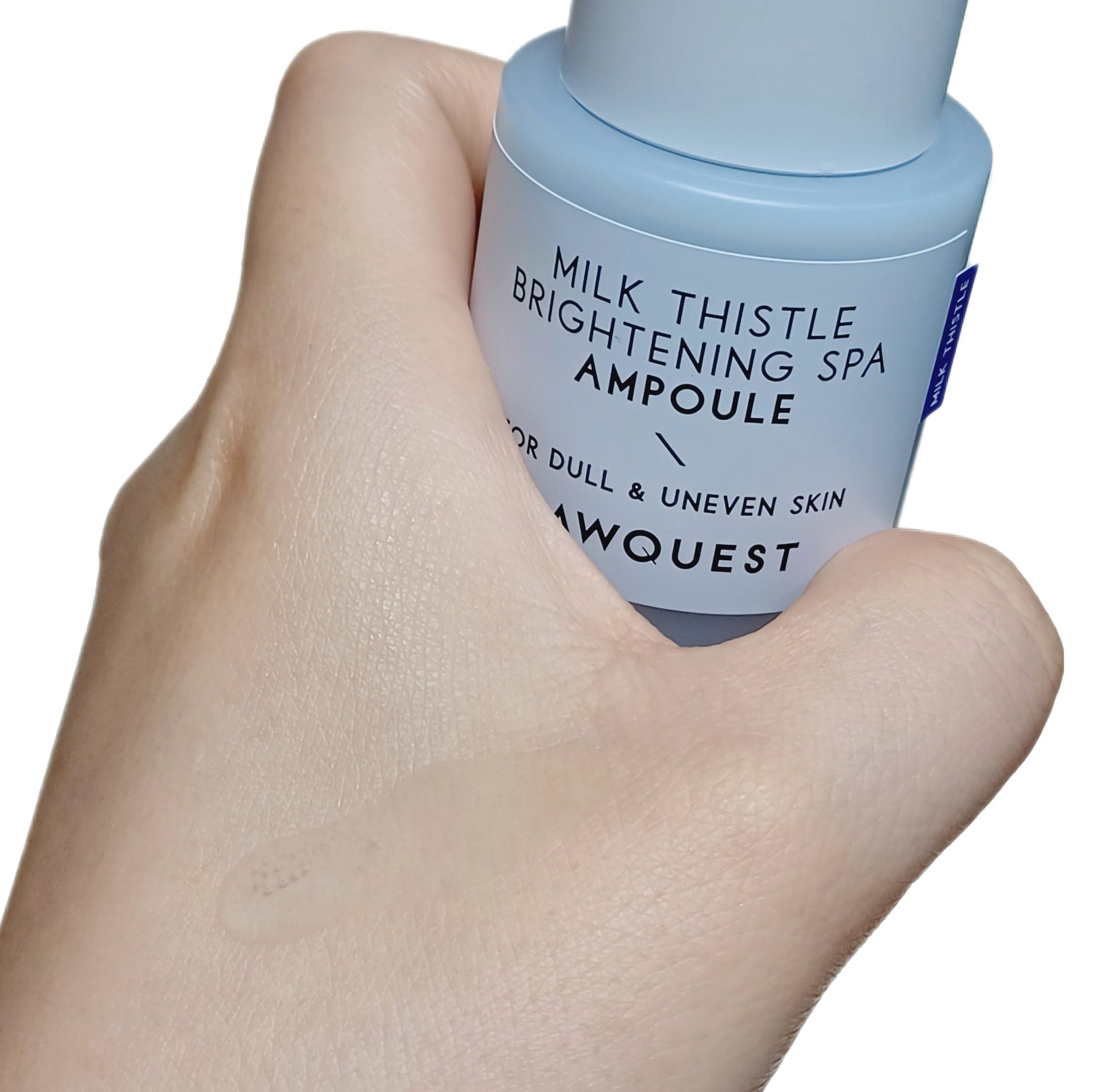 ミルクシスルブライトニングスパ アンプル/RAWQUEST/美容液を使ったクチコミ（3枚目）