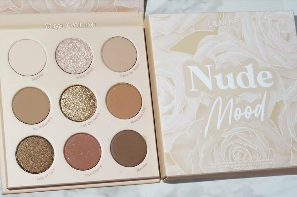  ヌードムード/ColourPop/アイシャドウパレットを使ったクチコミ（1枚目）