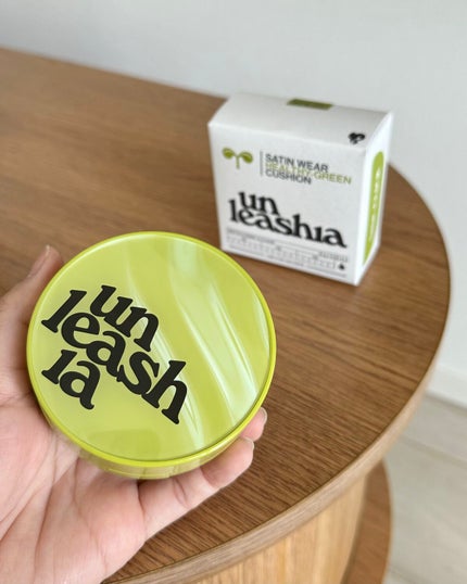 サテンウエアヘルシーグリーンクッション 23W BISQUE ビスク/unleashia/クッションファンデーションの画像