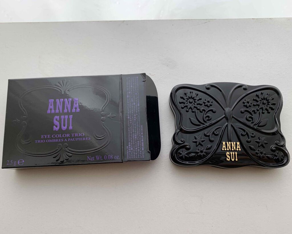 アイカラー トリオ/ANNA SUI/アイシャドウパレットを使ったクチコミ(3枚目)