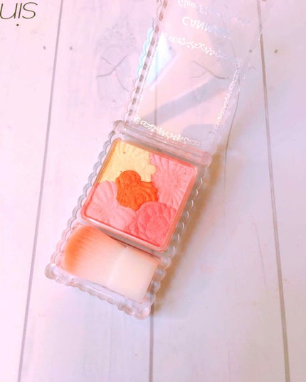 グロウフルールチークス/キャンメイク/パウダーチークを使ったクチコミ(2枚目)