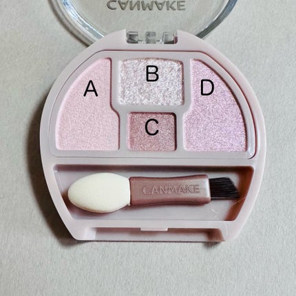 プランぷくコーデアイズ/キャンメイク/パウダーアイシャドウを使ったクチコミ(3枚目)