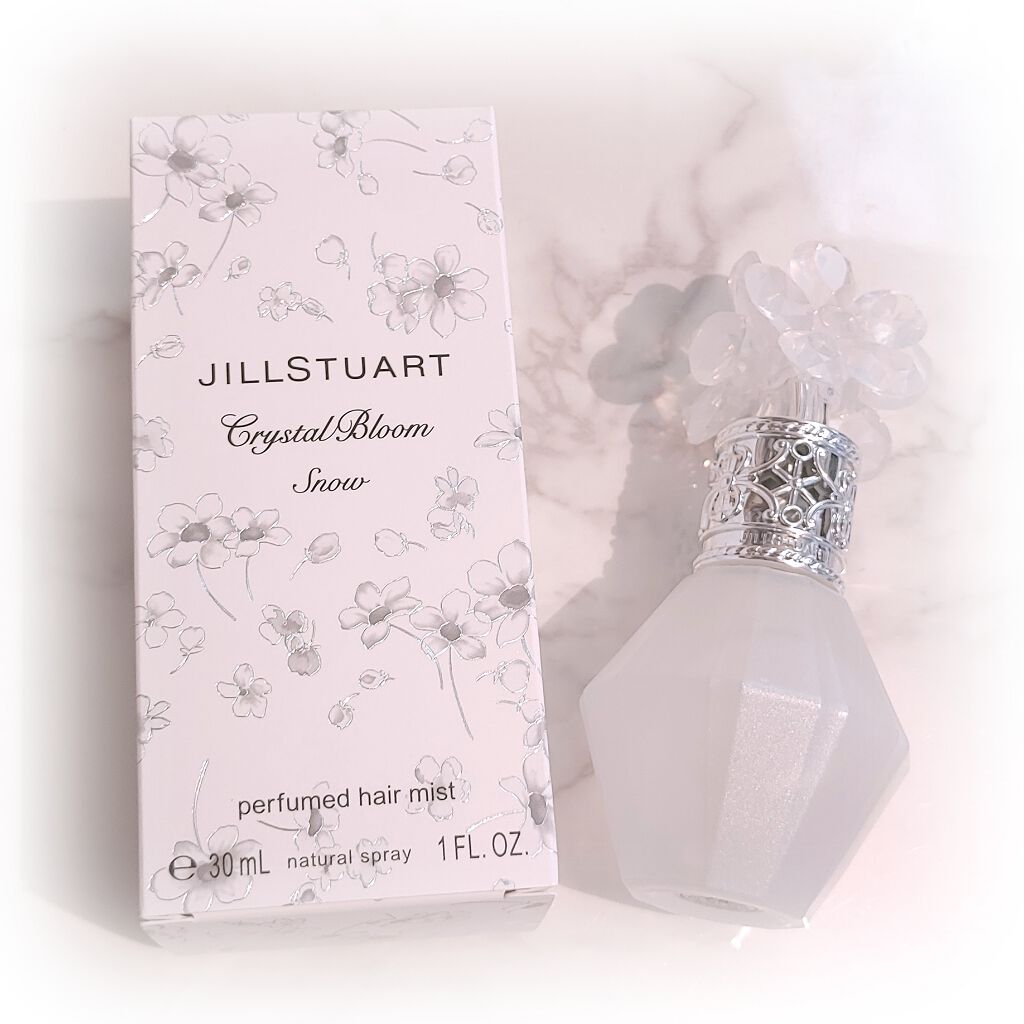 クリスタルブルーム スノー パフュームド ヘアミスト/JILL STUART/ヘアミストを使ったクチコミ（1枚目）