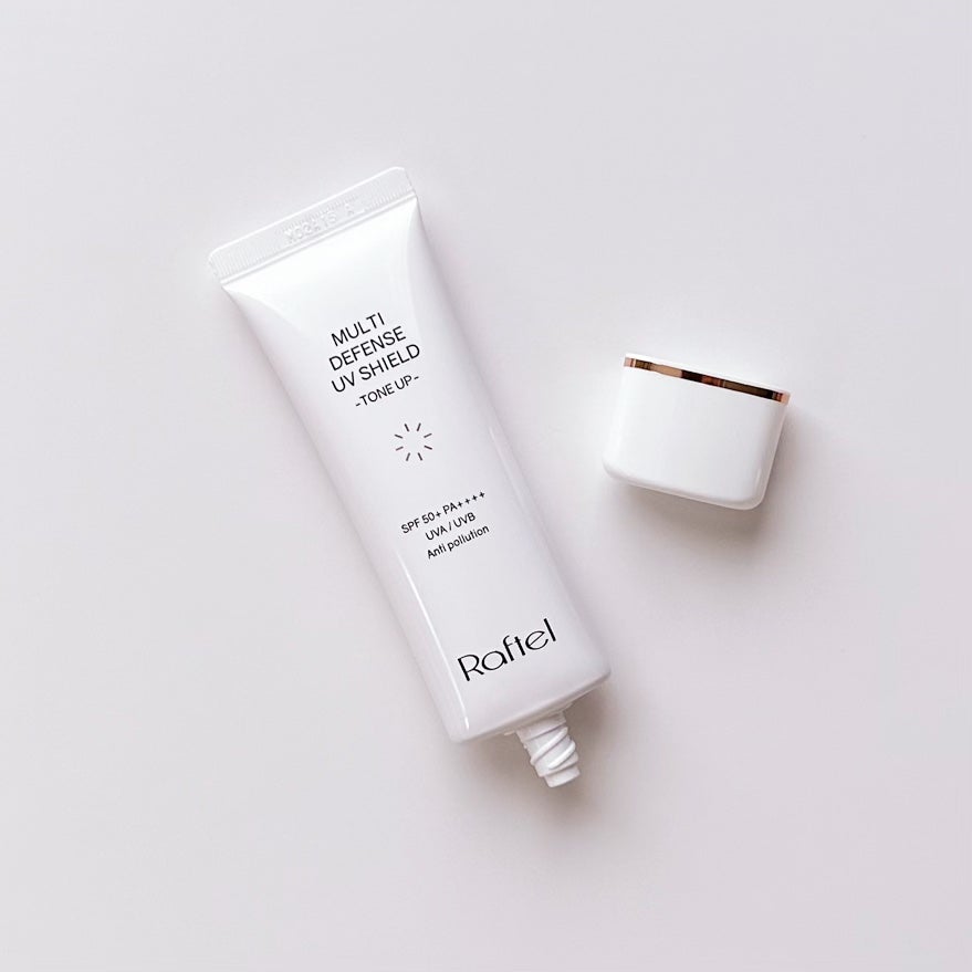 マルチ・ディフェンス UVシールド・トーンアップ/Raftel/日焼け止めクリームを使ったクチコミ(6枚目)