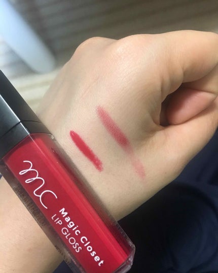 MCオイルティントリップグロス/MAGIC CLOSET/リップティントを使ったクチコミ(1枚目)