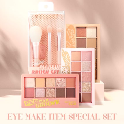 プロ プレイ メイクアップ ブラシ セット/CLIO/メイクブラシを使ったクチコミ(2枚目)