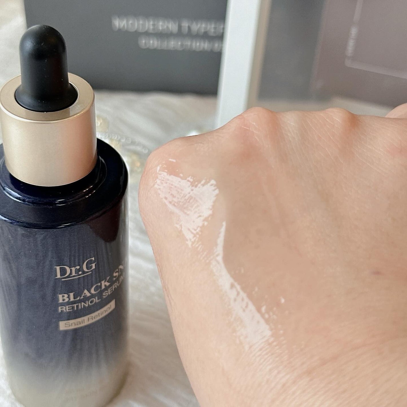 ブラックスネイルレチノールセラム/Dr.G/美容液を使ったクチコミ(4枚目)