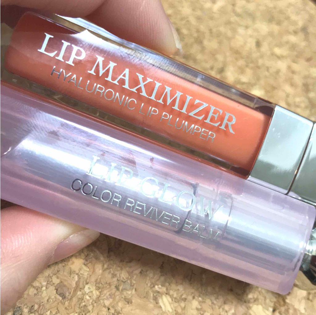 ディオール アディクト リップ グロウ マックス 204 コーラル/Dior/口紅を使ったクチコミ（1枚目）