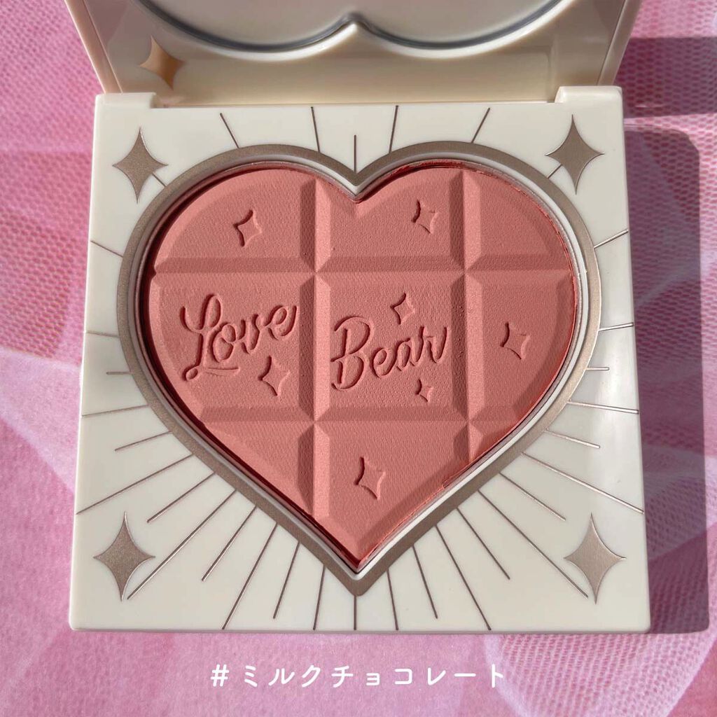 Love Bear ブラッシュ/FlowerKnows/パウダーチークを使ったクチコミ（3枚目）