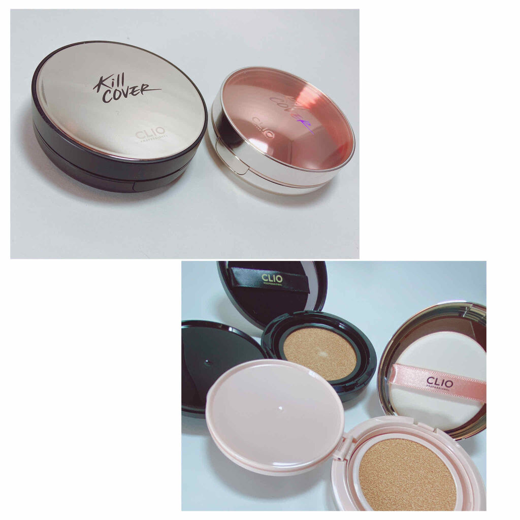 キル カバー グロウ クッション/CLIO/クッションファンデーションを使ったクチコミ（2枚目）