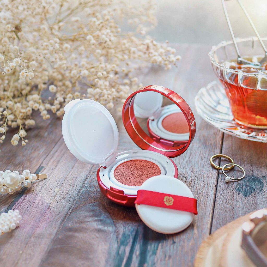 アルーチェルーチェ クッションチーク/Aluce luce/ジェル・クリームチークを使ったクチコミ（1枚目）