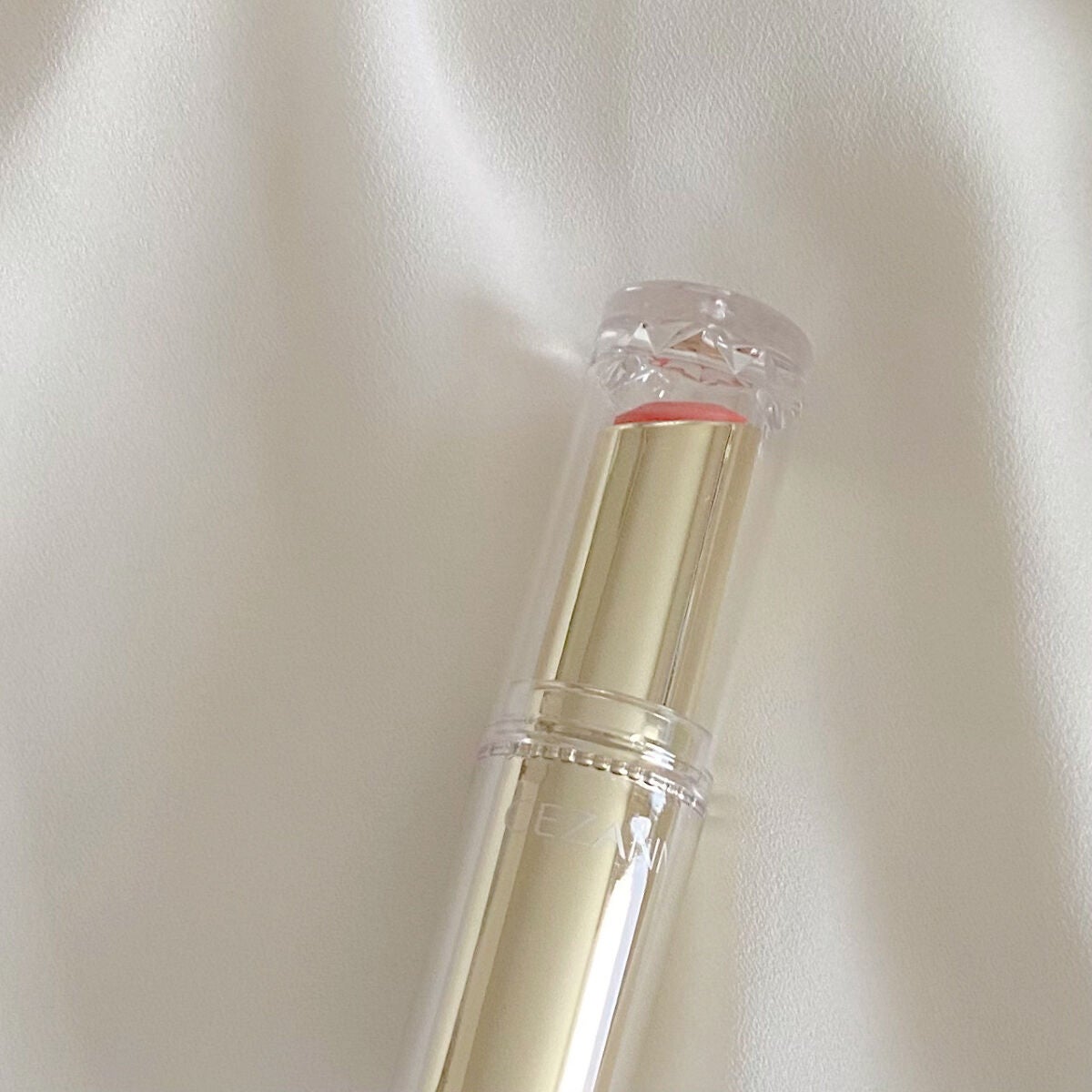 ラスティンググロスリップ/CEZANNE/口紅を使ったクチコミ(2枚目)