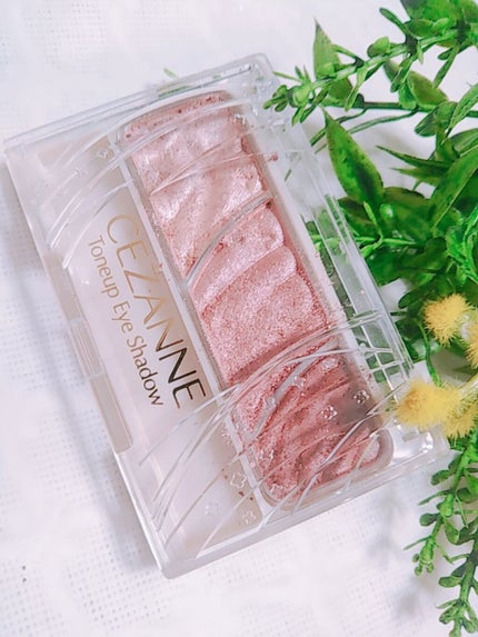 トーンアップアイシャドウ/CEZANNE/アイシャドウパレットを使ったクチコミ(1枚目)