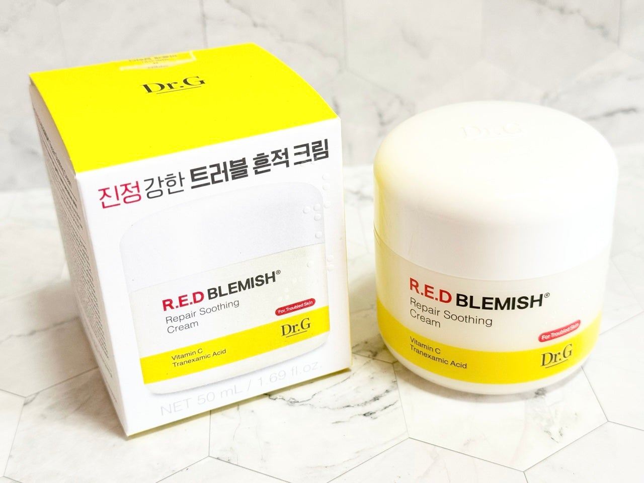 レッドブレミッシュ リペアスージングクリーム/Dr.G/フェイスクリームを使ったクチコミ(1枚目)