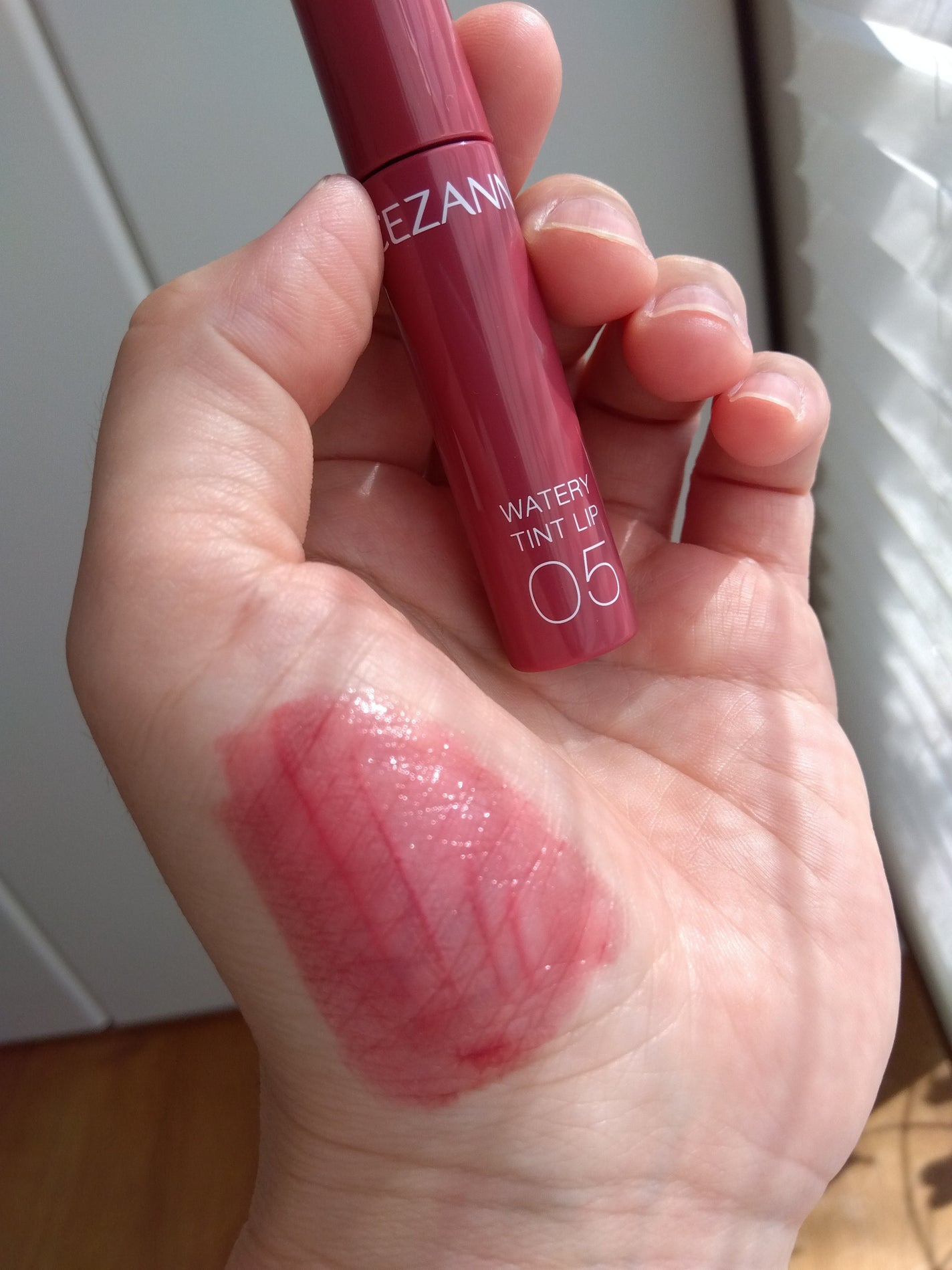 ウォータリーティントリップ/CEZANNE/リップティントを使ったクチコミ(2枚目)