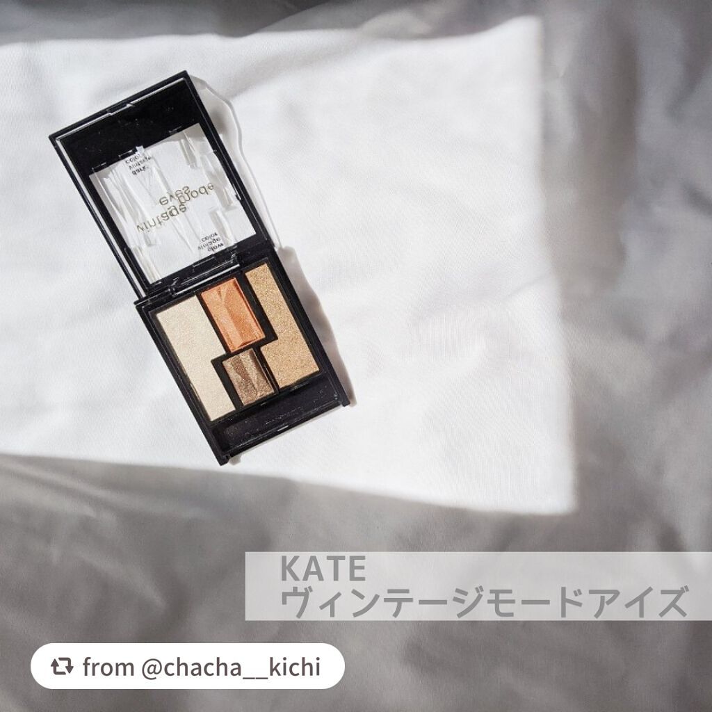 ヴィンテージモードアイズ/KATE/アイシャドウパレットを使ったクチコミ(1枚目)