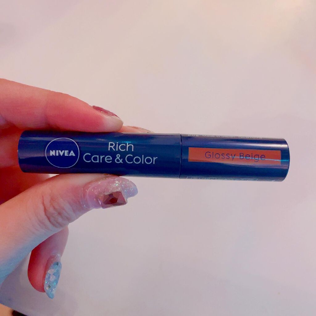 ニベア リッチケア&カラーリップ/ニベア/リップクリームを使ったクチコミ(8枚目)