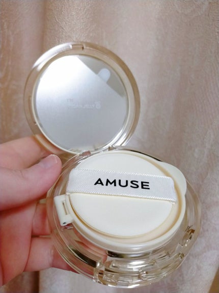 デュージェリーヴィーガンクッション/AMUSE/クッションファンデーションを使ったクチコミ(5枚目)
