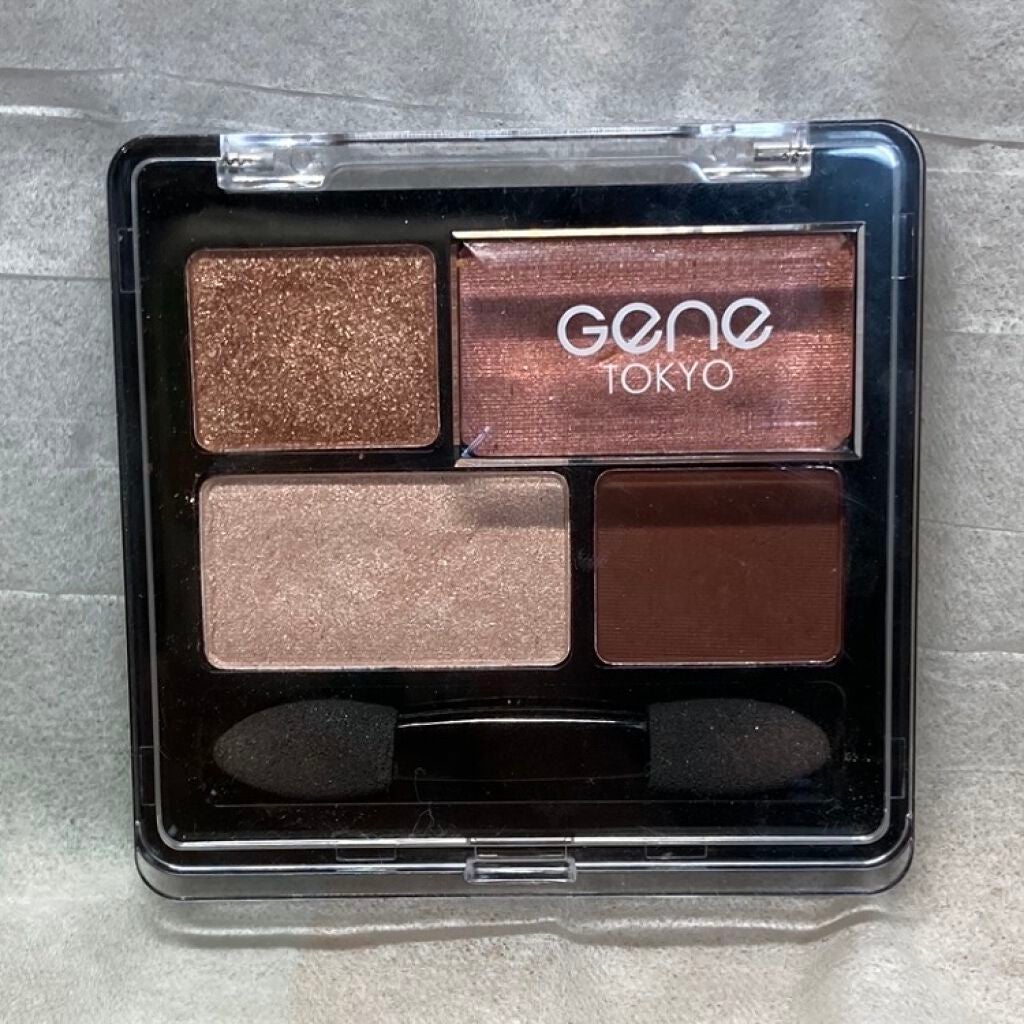 リラクシーアイシャドウ/GENE TOKYO/アイシャドウパレットを使ったクチコミ(1枚目)