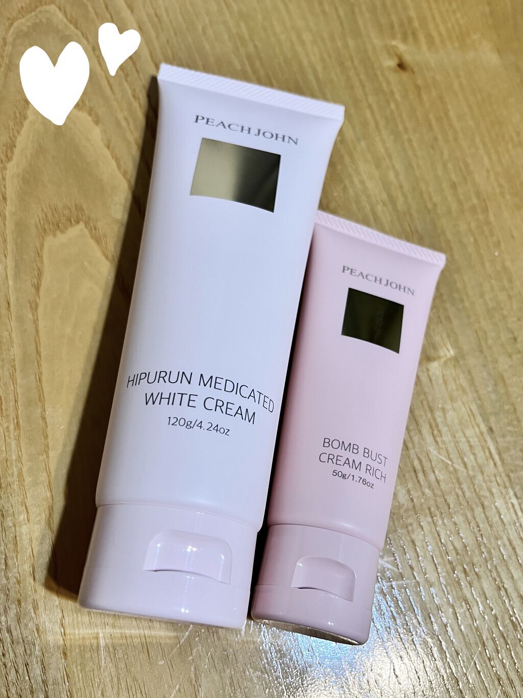 ボムバストクリーム　リッチ/PEACH JOHN/バストケア・ヒップケアを使ったクチコミ（1枚目）