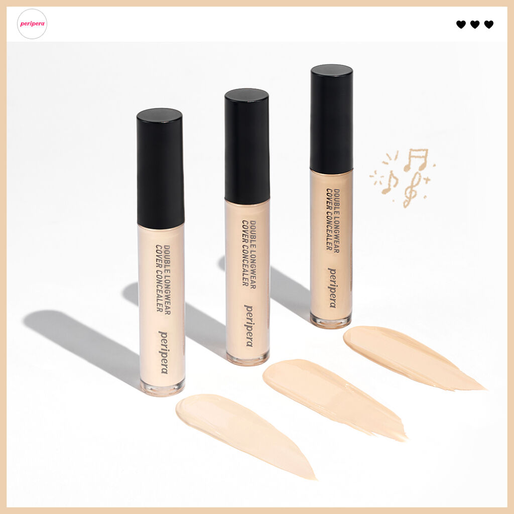PERIPERA ダブル ロングウェアー カバー コンシーラーのクチコミ「#密着カバー
#強力カバー
#優しいカバー

コスパ良し！💯
敏感肌にもおすすめのダ.....」（1枚目）