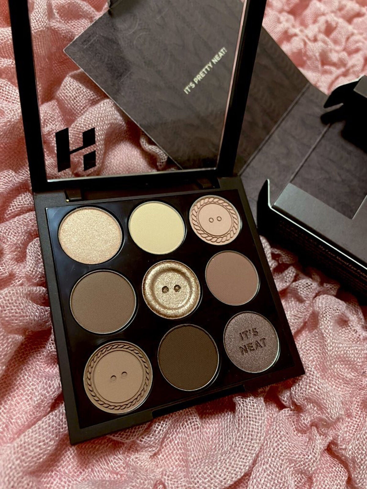 マイフェイブムードアイパレット 9カラー/HOLIKA HOLIKA/アイシャドウパレットを使ったクチコミ(4枚目)