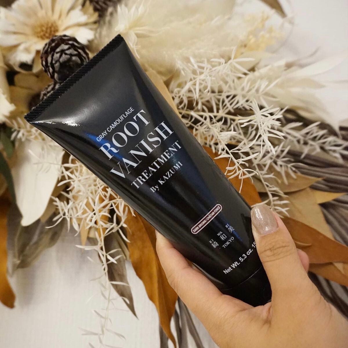 ROOT VANISH 白髪染めカラーシャンプー/ トリートメント/綺和美/市販シャンプーを使ったクチコミ(1枚目)