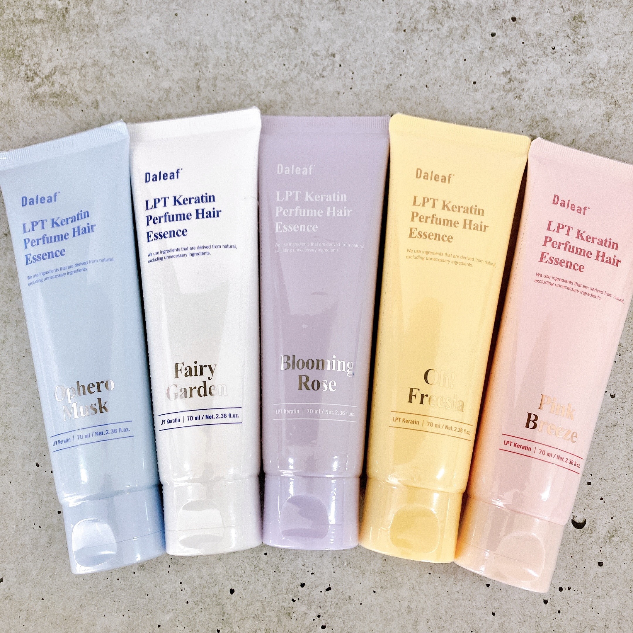 LPT Keratin パフュームヘアエッセンス Blooming Rose/Daleaf/ヘアミルクを使ったクチコミ（3枚目）