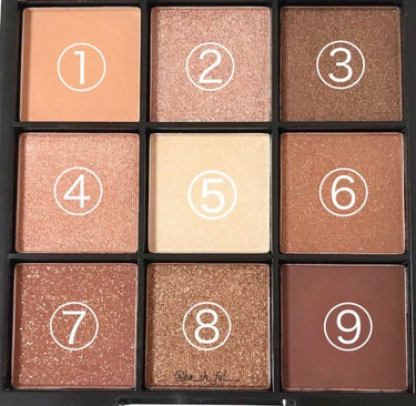 UR GLAM　BLOOMING EYE COLOR PALETTE/U R GLAM/アイシャドウパレットを使ったクチコミ（2枚目）