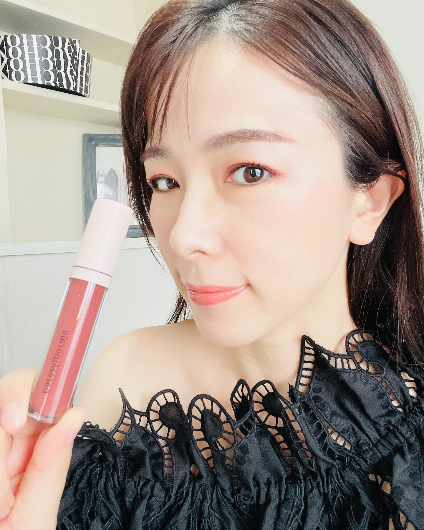 ミネラリスト リップ グロスバーム  シンサリティ（エコビューティフルコレクション）/bareMinerals/リップグロスを使ったクチコミ（2枚目）