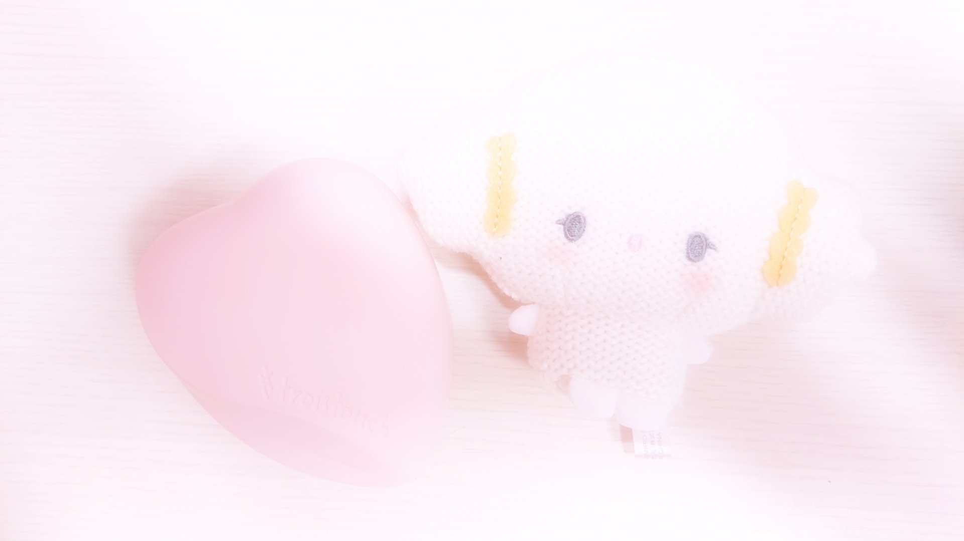 トワタッチ ハートクッション グロウメッシュ/troistouch/クッションファンデーションを使ったクチコミ（1枚目）