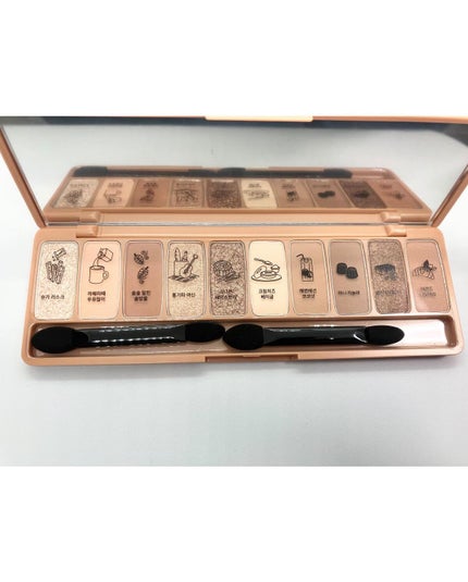 プレイカラー アイシャドウ/ETUDE/アイシャドウパレットを使ったクチコミ(3枚目)