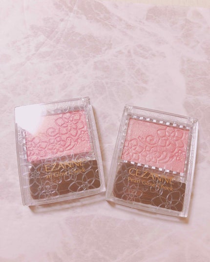 パールグロウチーク/CEZANNE/パウダーチークを使ったクチコミ(1枚目)