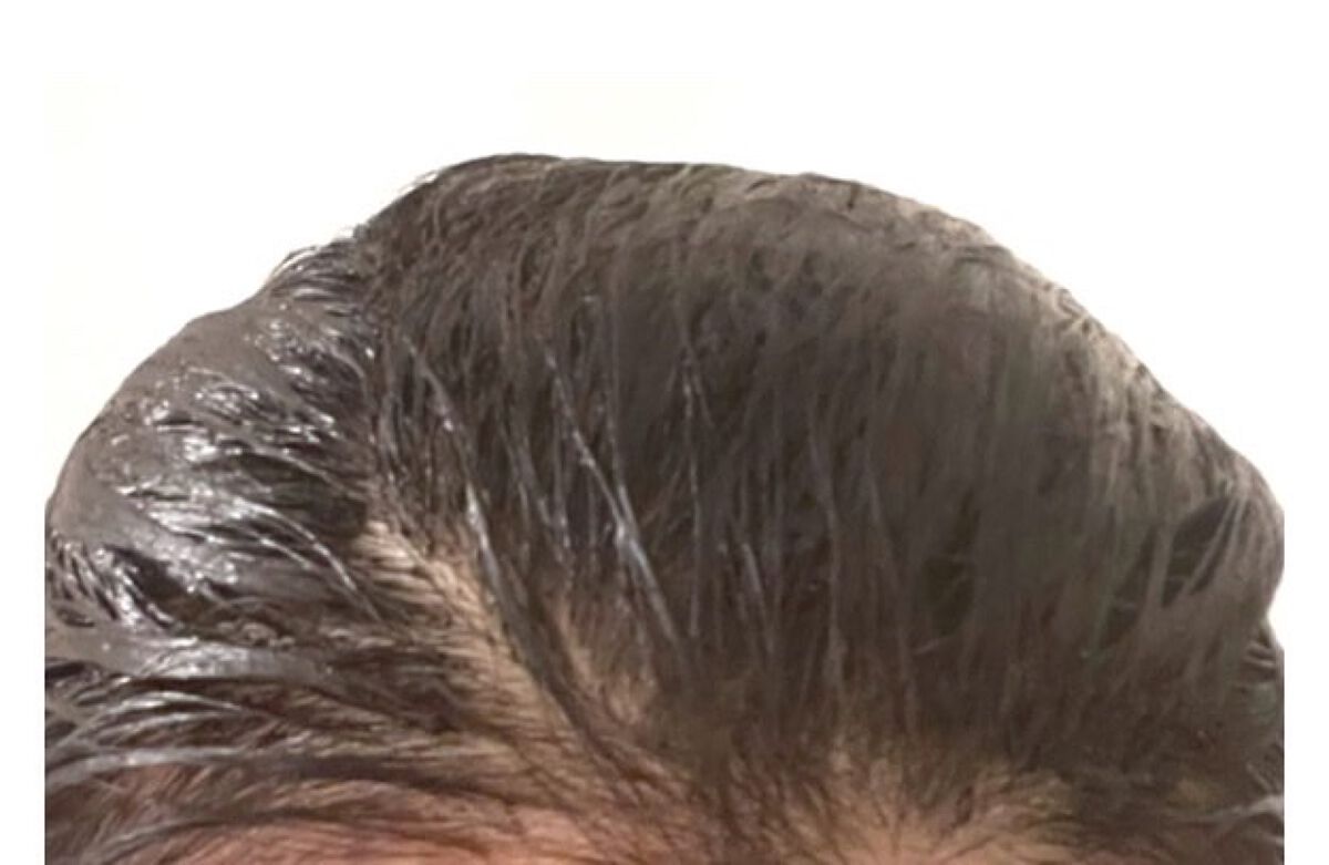 ボタニカルカラークリームシャンプー/ヘアボーテ/市販シャンプーを使ったクチコミ(3枚目)