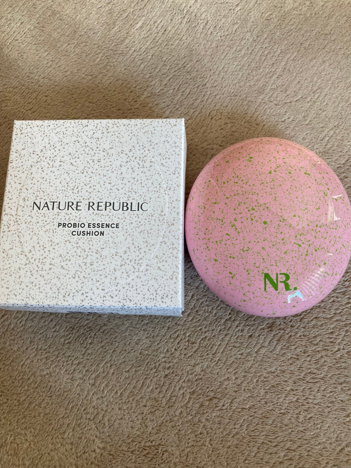PROBIOエッセンスクッション/ネイチャーリパブリック/クッションファンデーションを使ったクチコミ(1枚目)