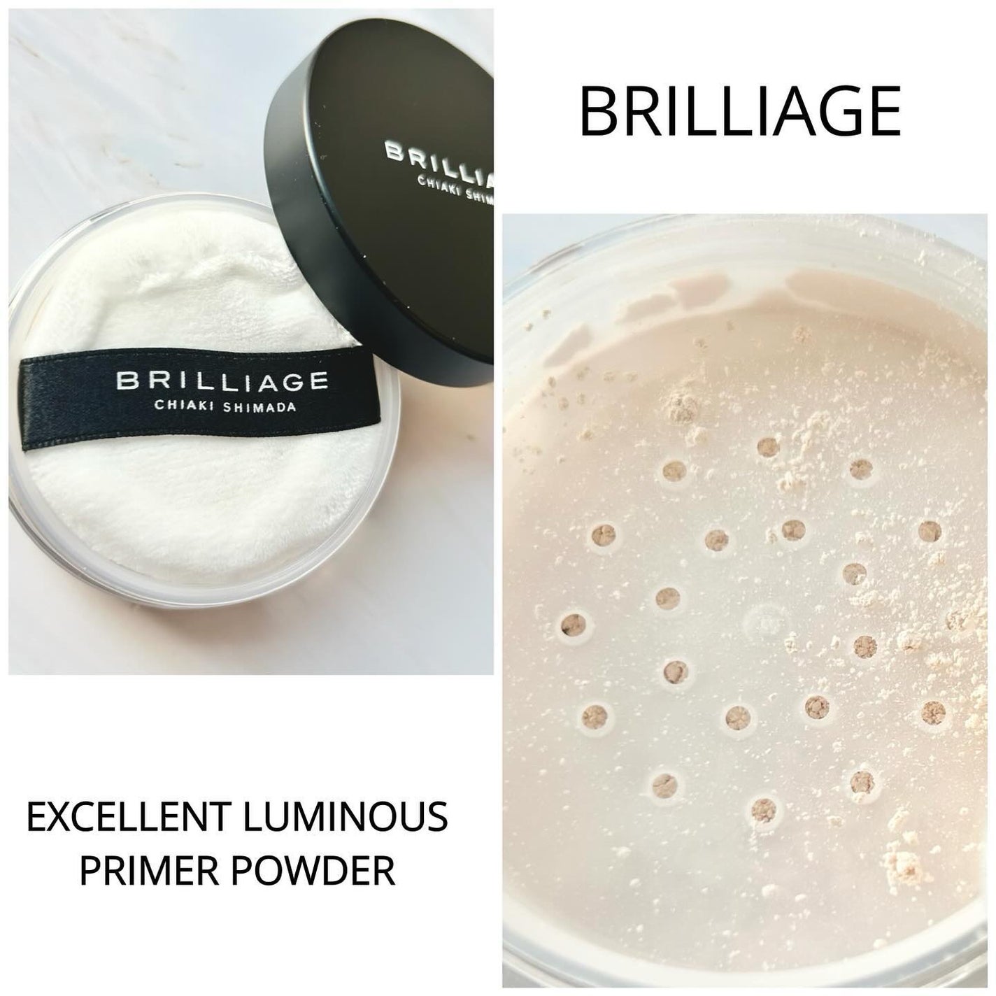 エクセレント ルミナス プライマーパウダー/ブリリアージュ/ルースパウダーを使ったクチコミ(2枚目)
