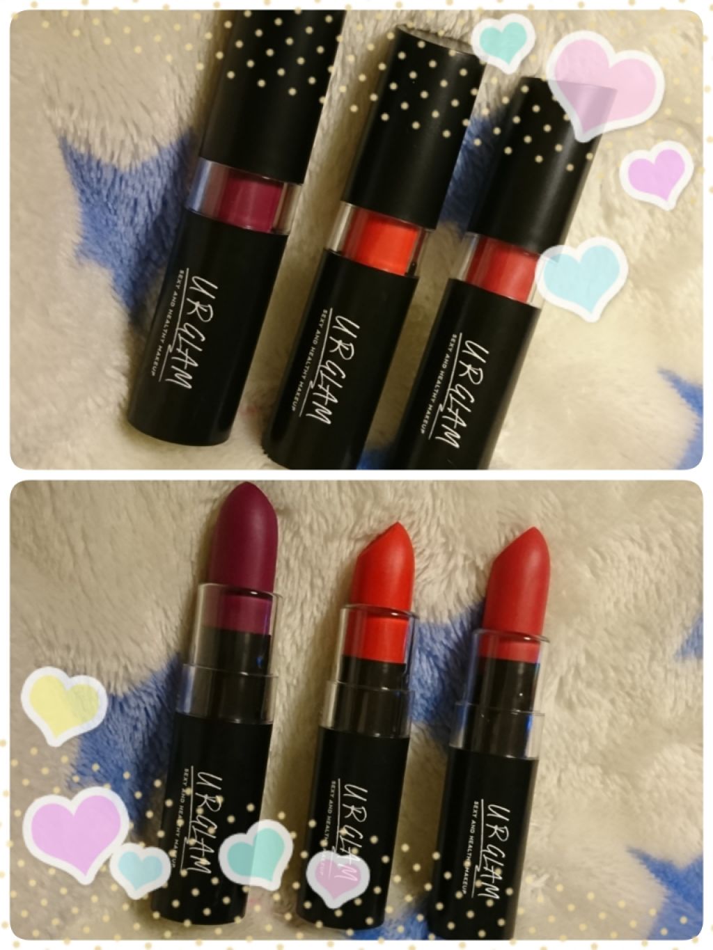 UR GLAM CREAMY LIPSTICK EX/U R GLAM/口紅を使ったクチコミ(2枚目)